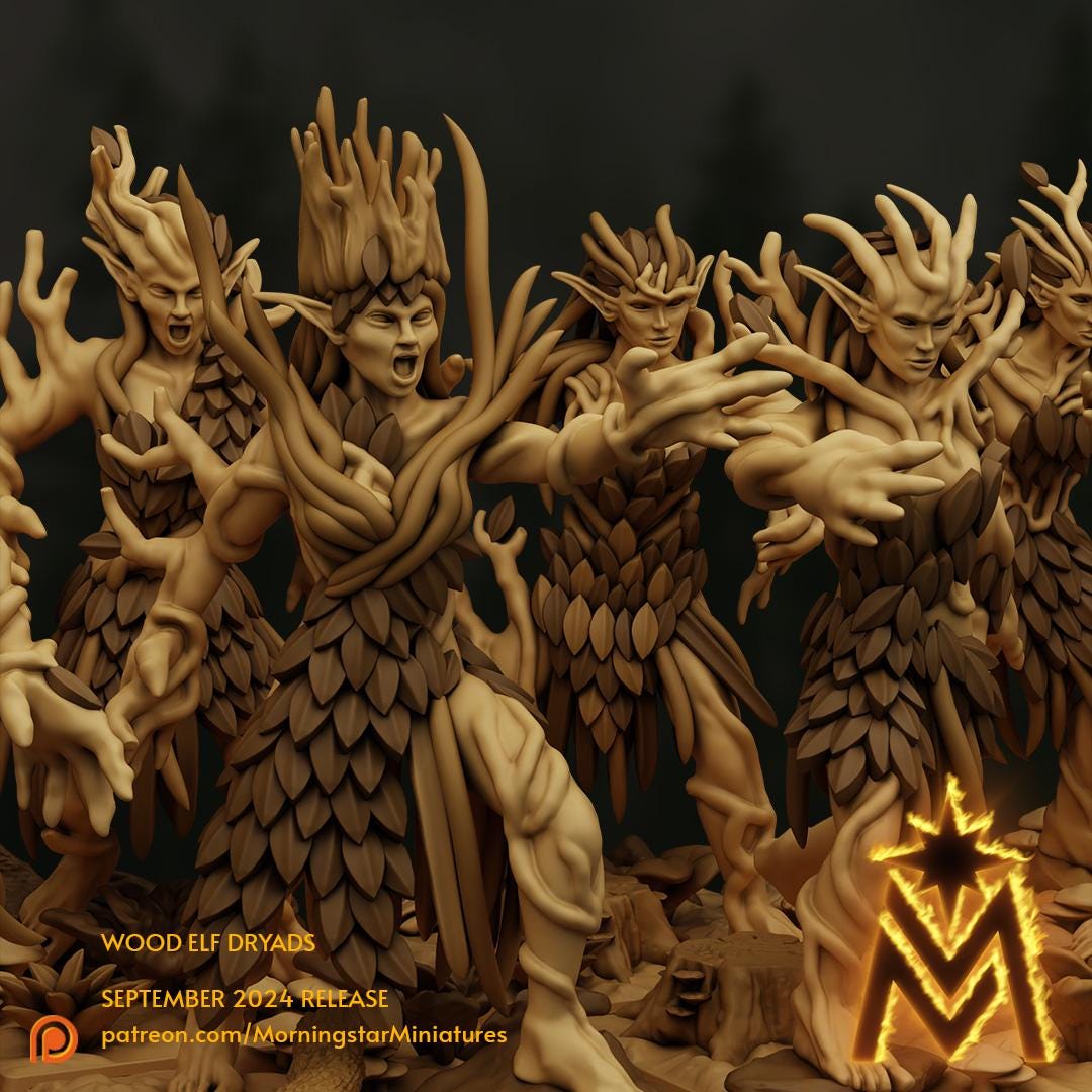 Wood Elf Dryads