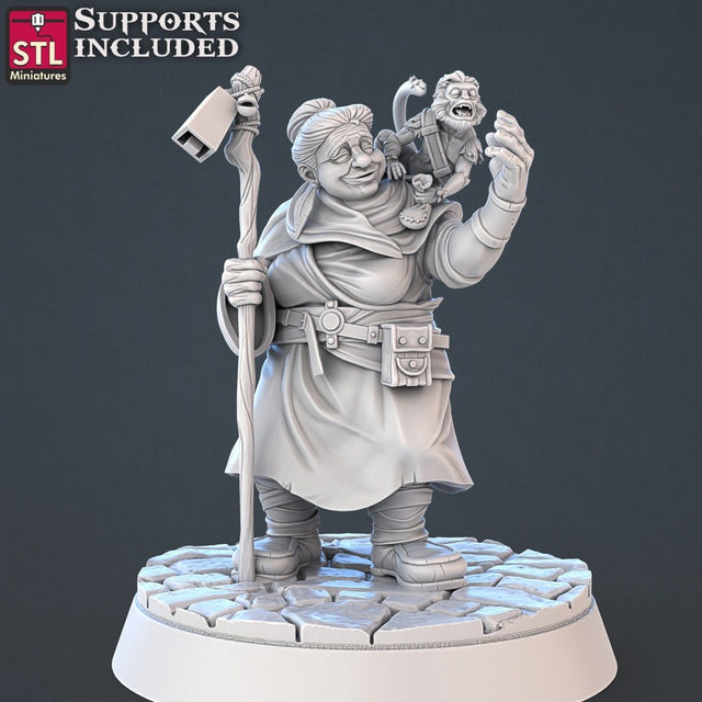 Food Vendor STL Miniatures - BrodaForge