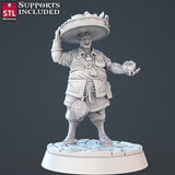 Food Vendor STL Miniatures - BrodaForge