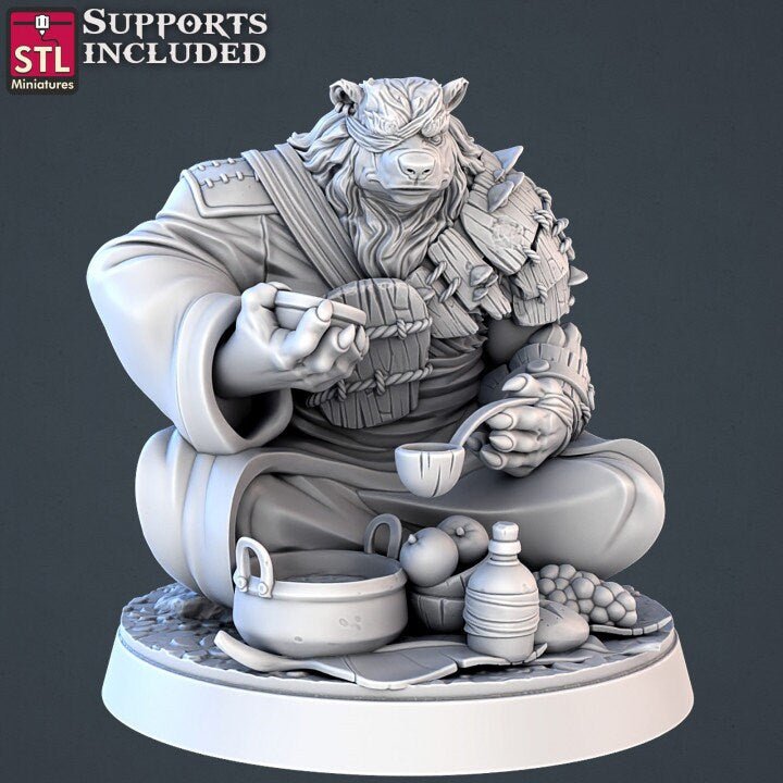 Forest Protector STL Miniatures - BrodaForge