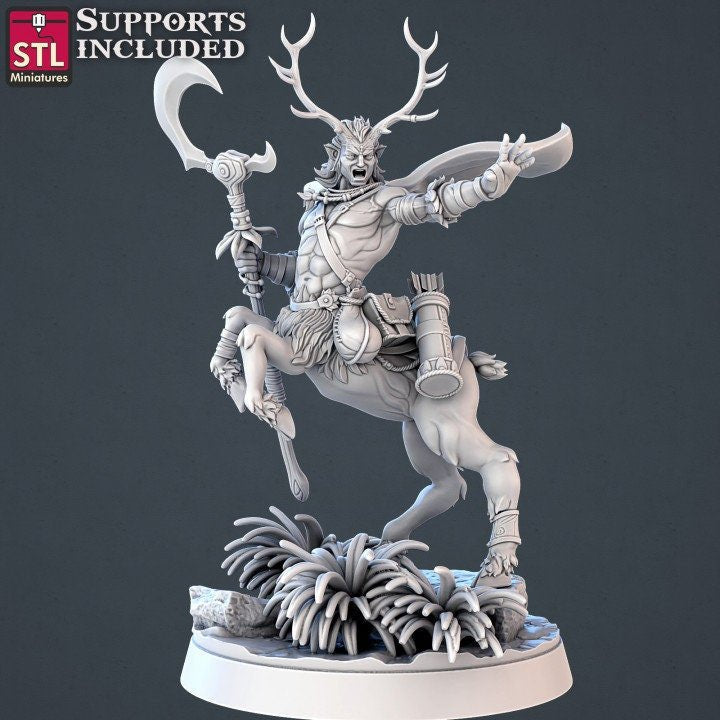 Forest Protector STL Miniatures - BrodaForge