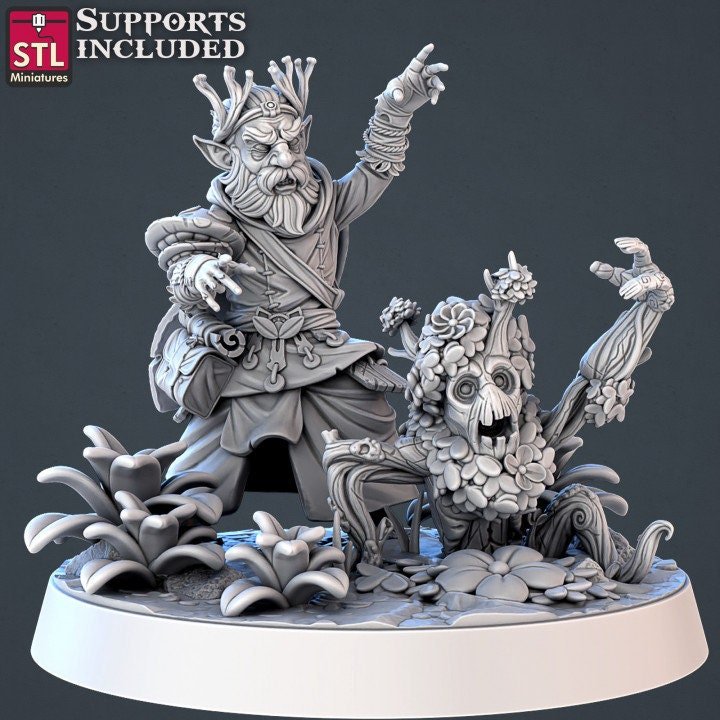 Forest Protector STL Miniatures - BrodaForge