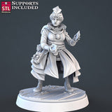 Fortune Teller STL Miniatures - BrodaForge