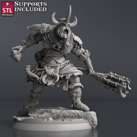 Frost Giant C STL Miniatures - BrodaForge