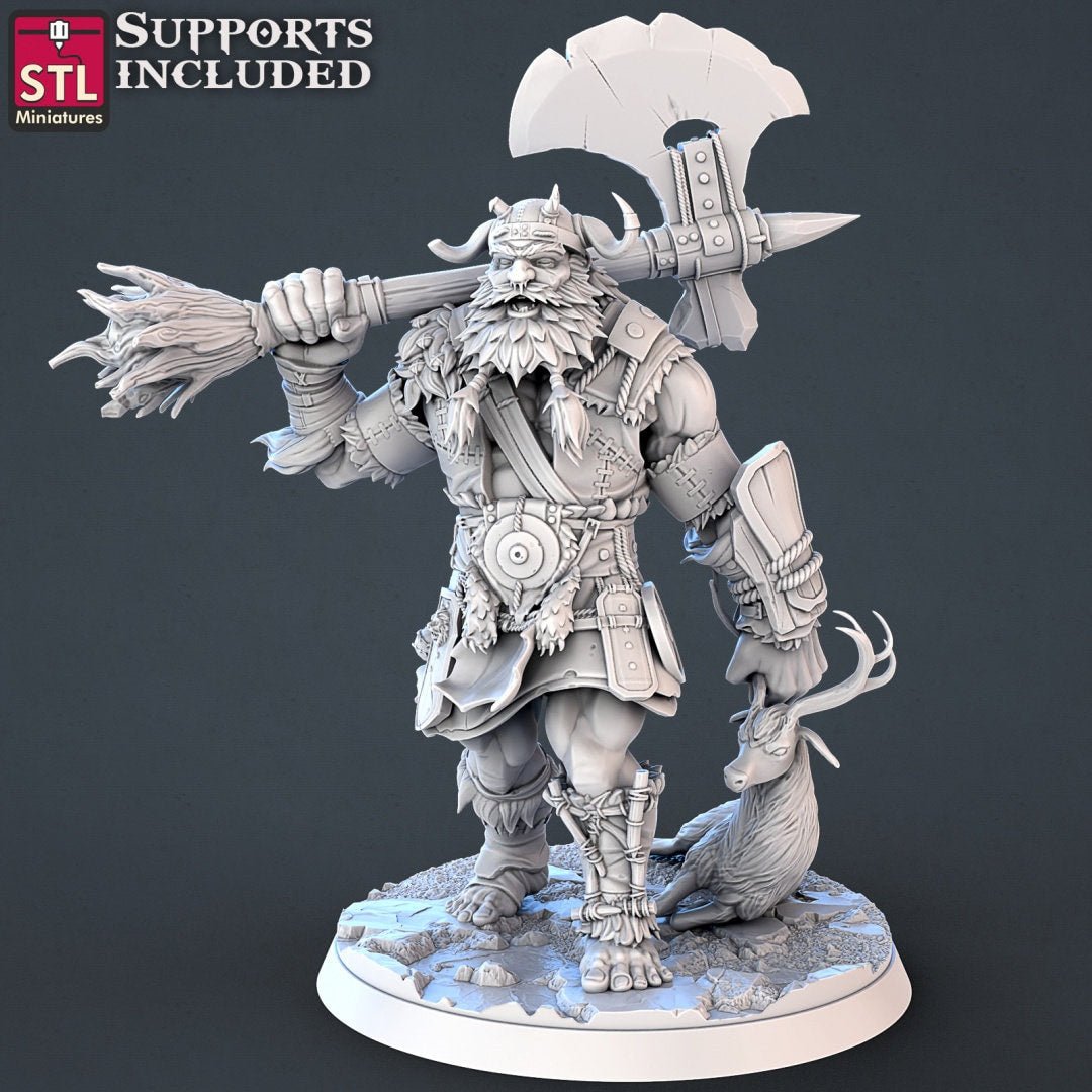 Frost Giant STL Miniatures - BrodaForge