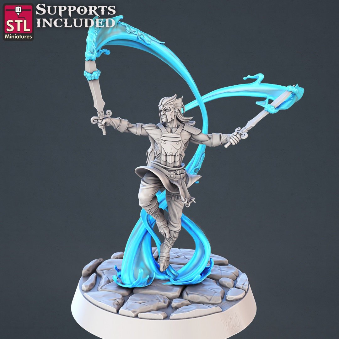 Genasi STL Miniatures - BrodaForge