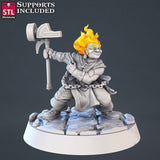 Genasi STL Miniatures - BrodaForge