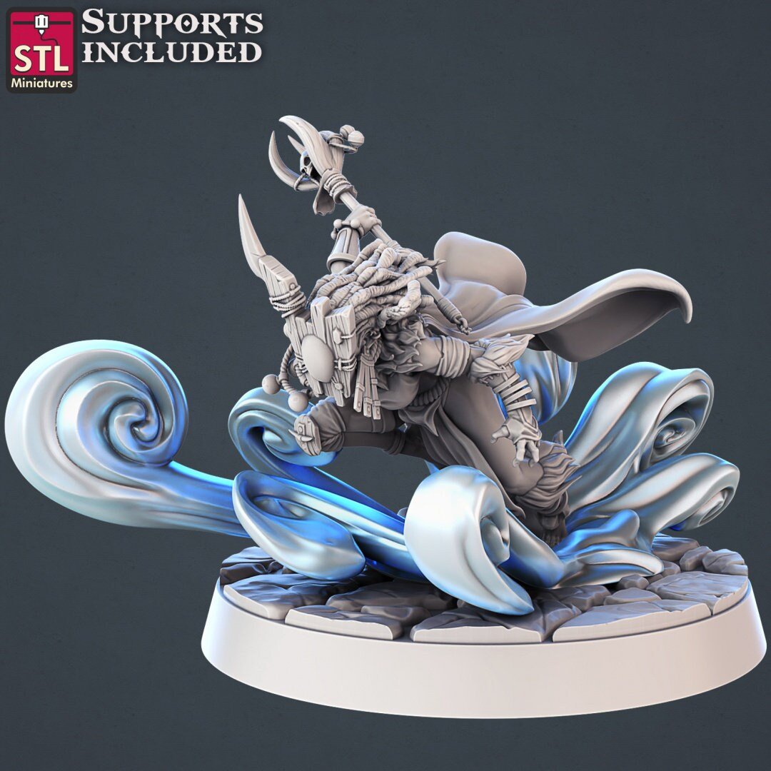 Genasi STL Miniatures - BrodaForge