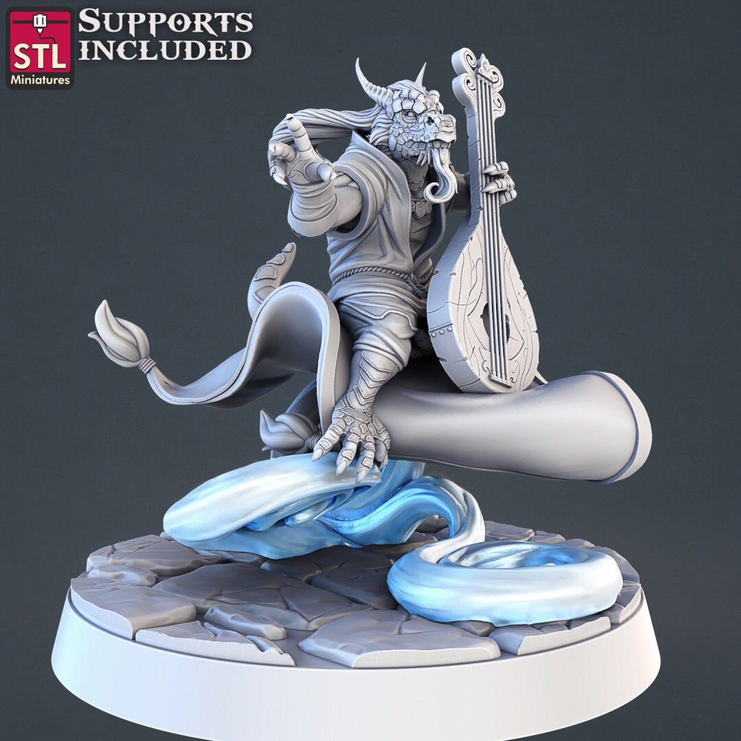 Genasi STL Miniatures - BrodaForge