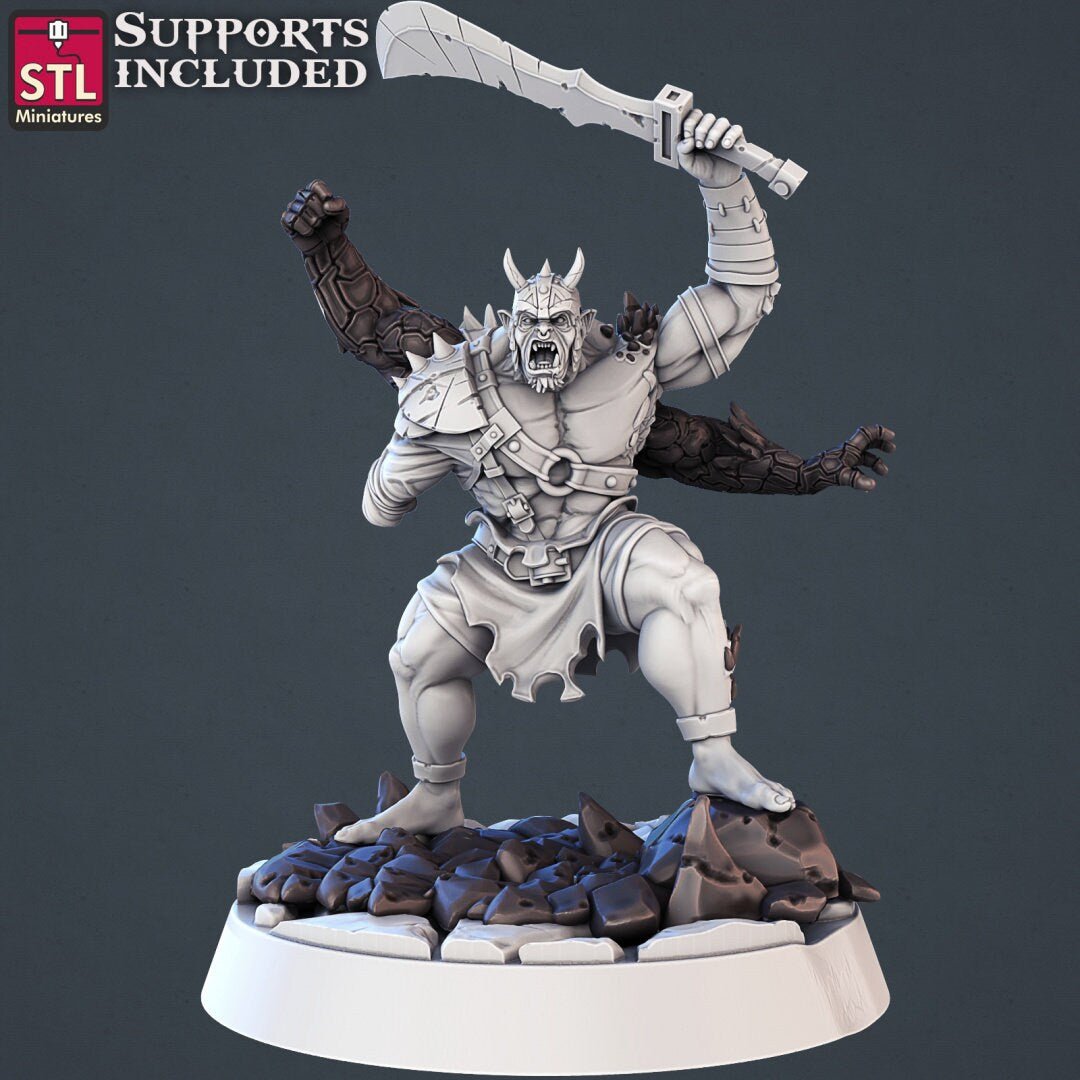 Genasi STL Miniatures - BrodaForge