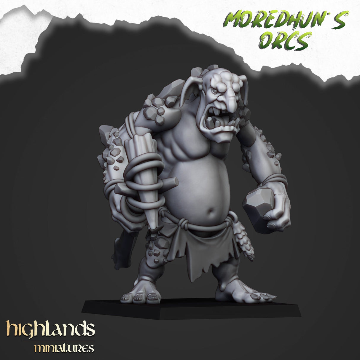 Highlands Miniatures Cave Trolls - BrodaForge