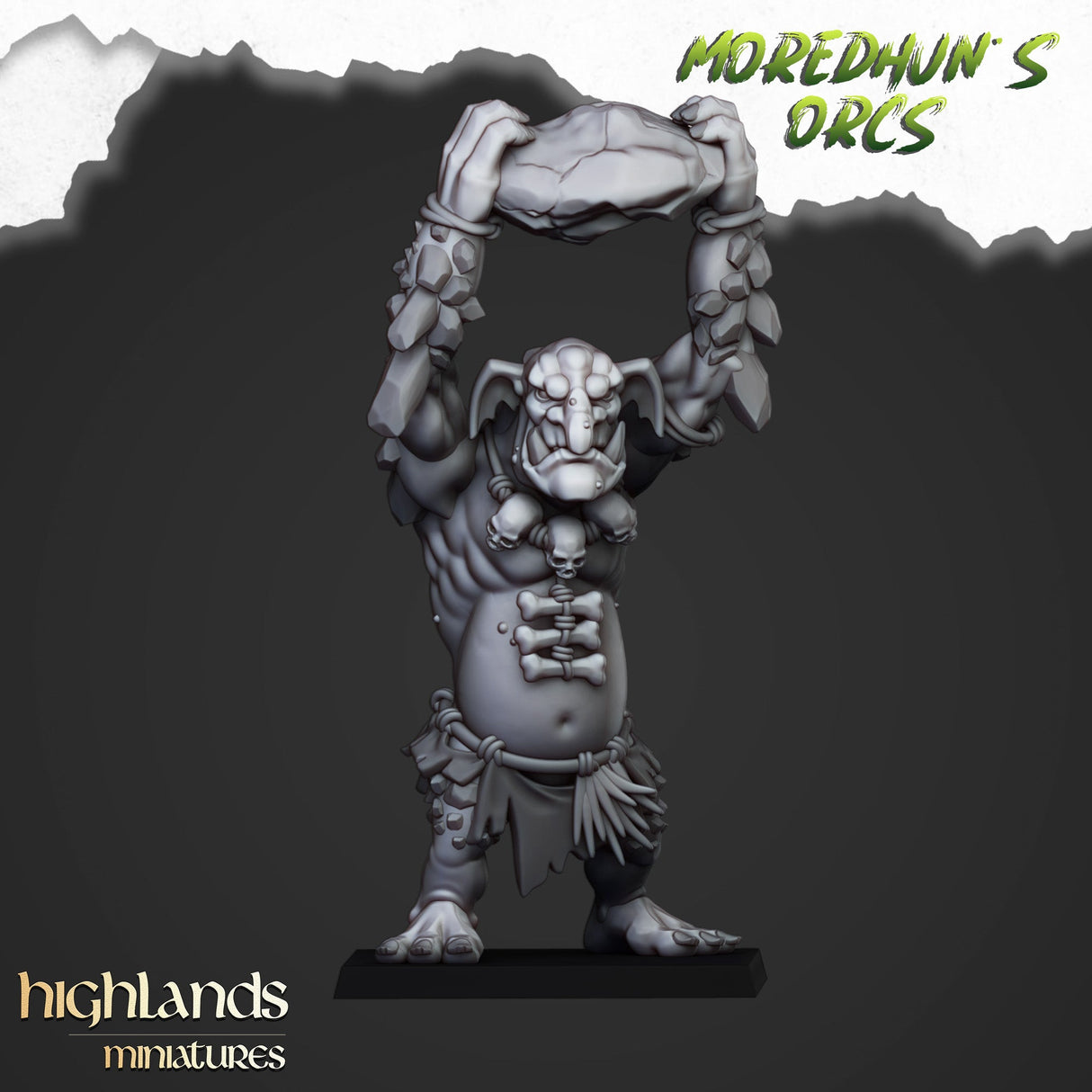 Highlands Miniatures Cave Trolls - BrodaForge