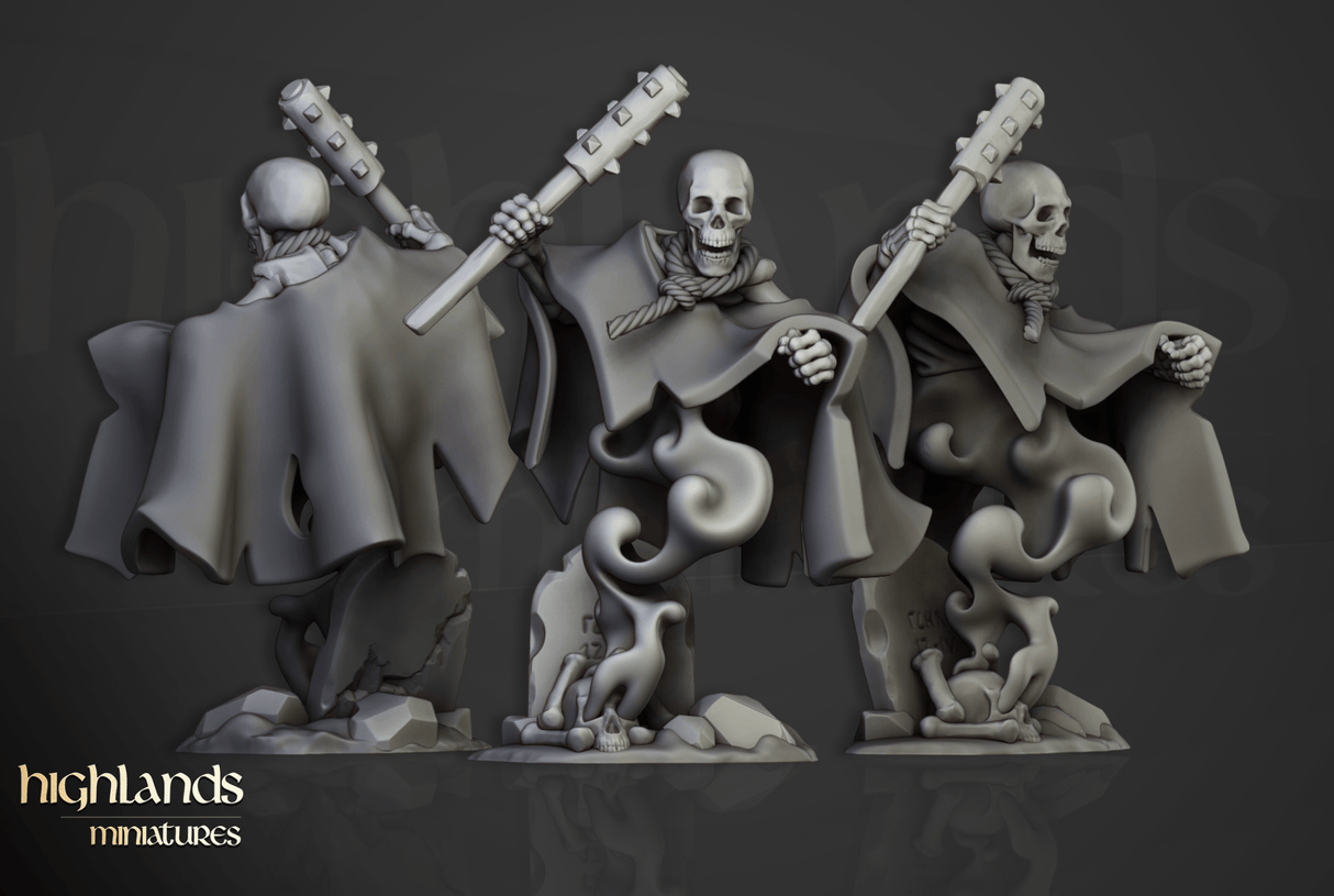 Highlands Miniatures Crypt Ghosts - BrodaForge