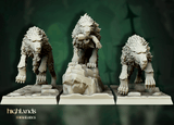 Highlands Miniatures Direwolves - BrodaForge