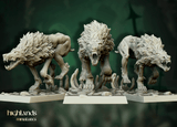 Highlands Miniatures Direwolves - BrodaForge