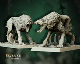 Highlands Miniatures Direwolves - BrodaForge