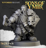 Highlands Miniatures Dwarfs Huscarl - BrodaForge