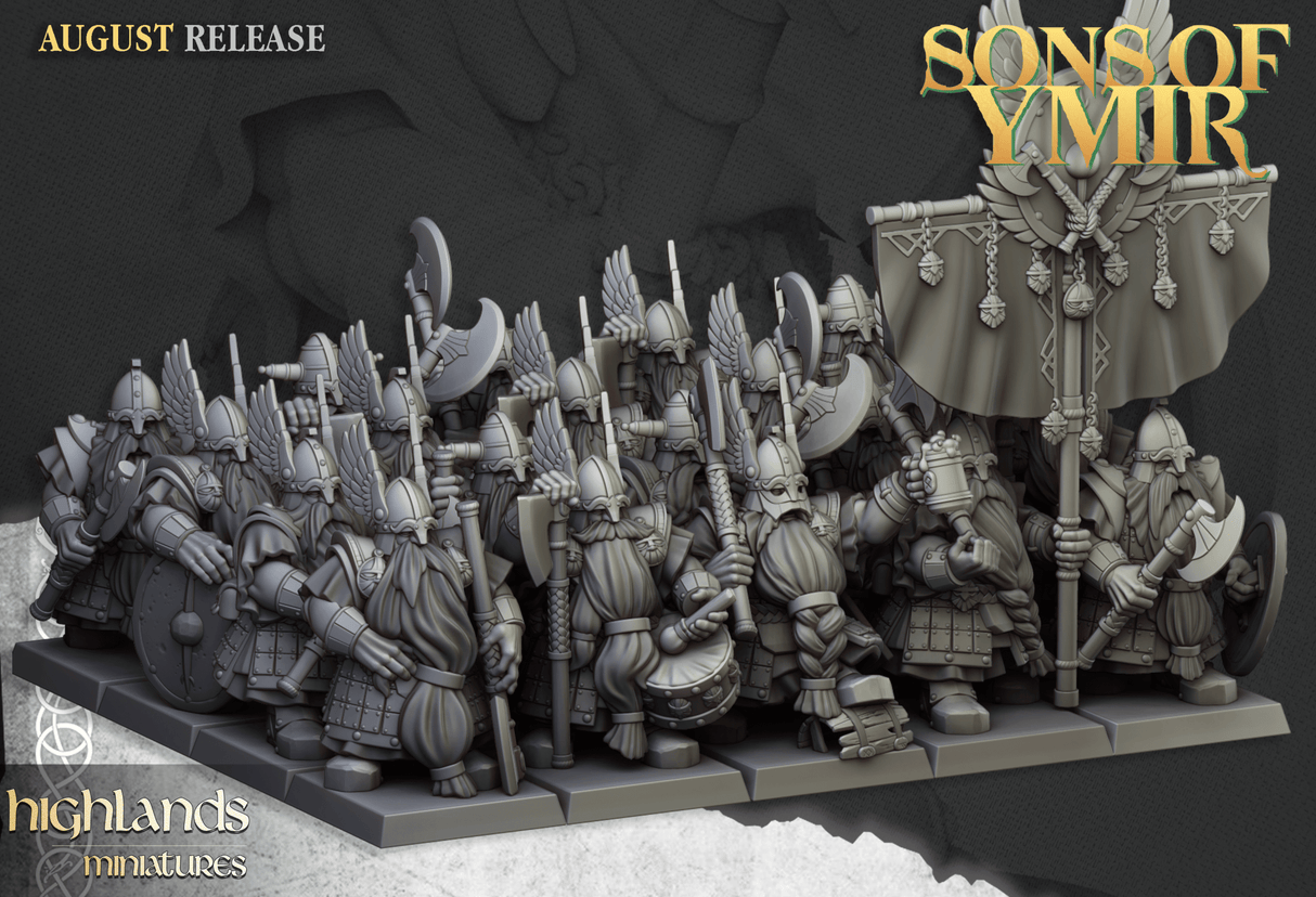 Highlands Miniatures Dwarfs Veterans - BrodaForge