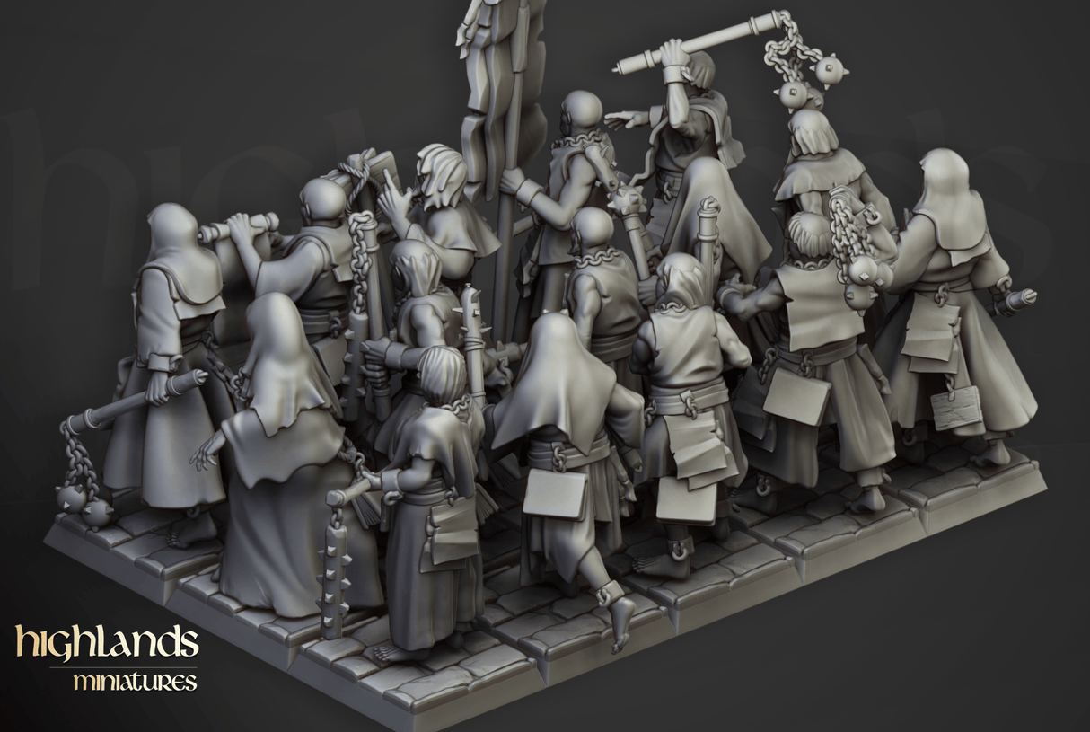 Highlands Miniatures Fanatical Zealots - BrodaForge