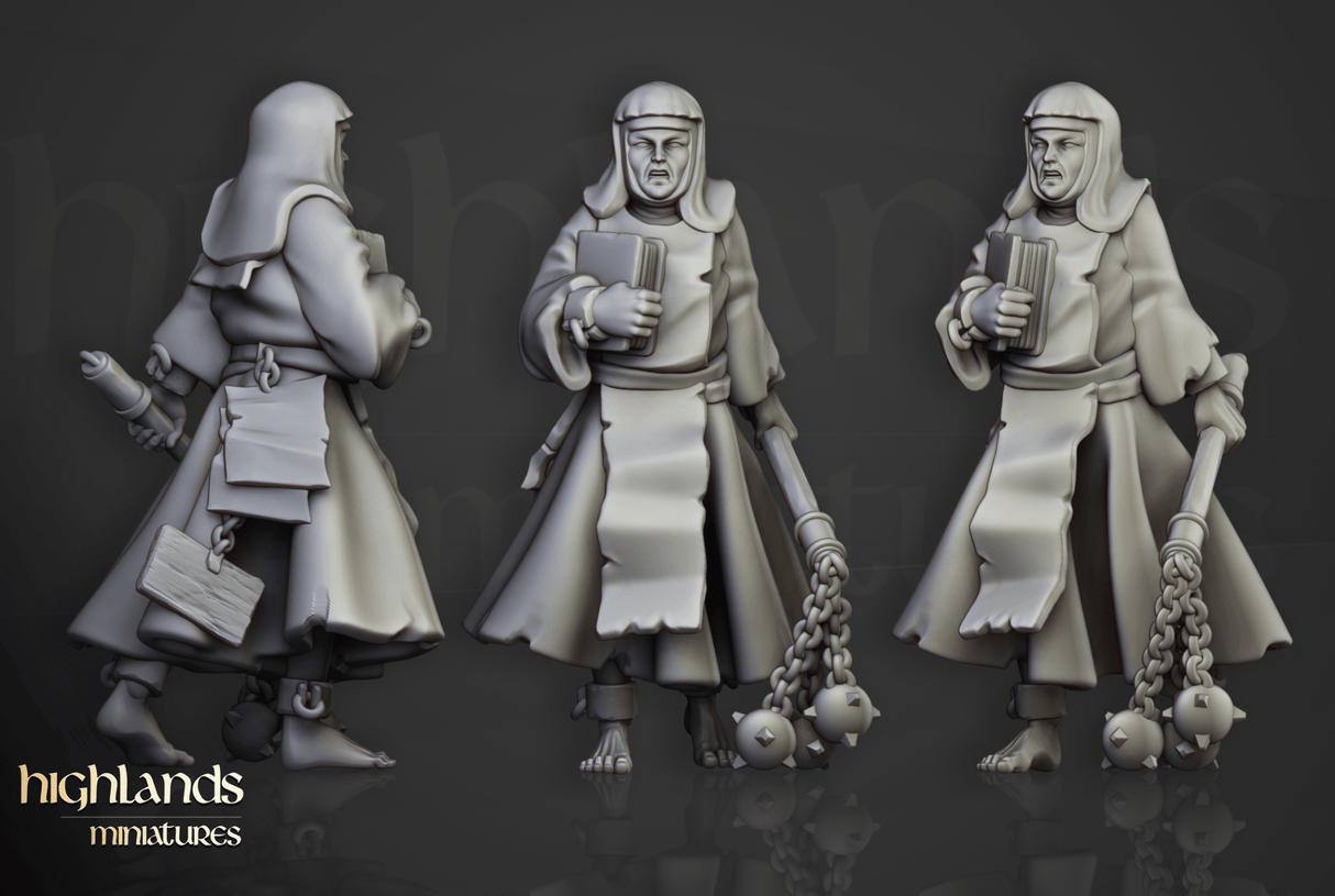 Highlands Miniatures Fanatical Zealots - BrodaForge