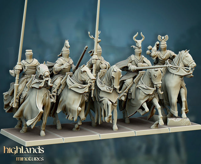 Highlands Miniatures Grail Knights - BrodaForge