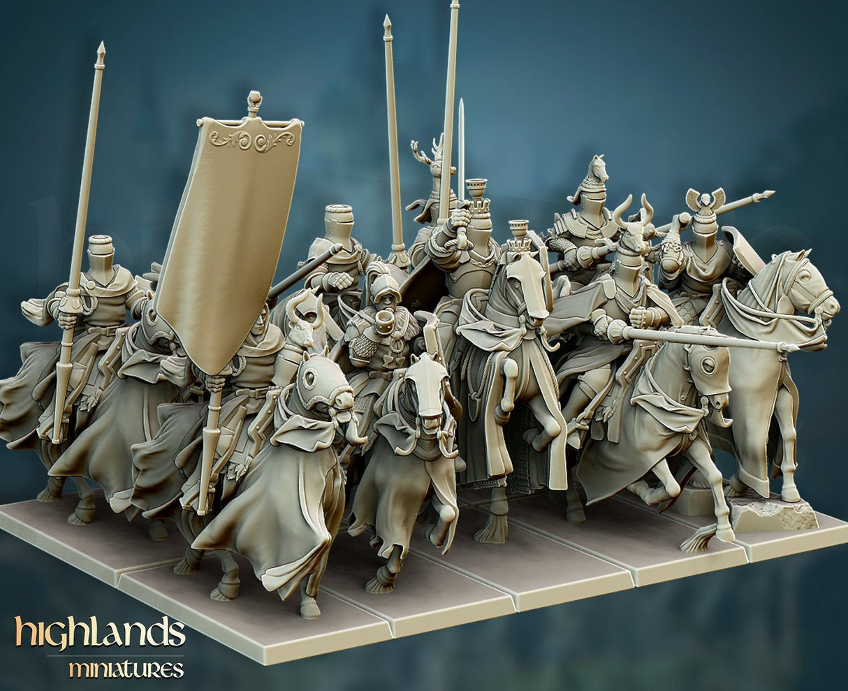 Highlands Miniatures Grail Knights - BrodaForge