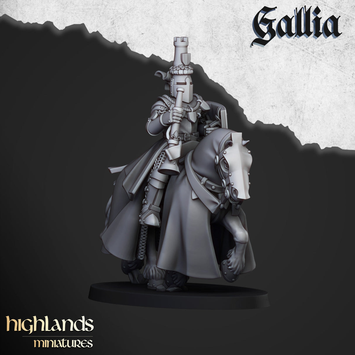 Highlands Miniatures Knights of Gallia - BrodaForge