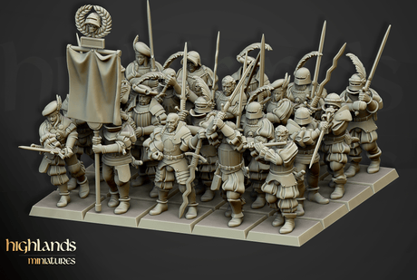 Highlands Miniatures Landsknechts of Soltau - BrodaForge