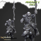 Highlands Miniatures Mounted Cave Orcs - BrodaForge