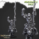 Highlands Miniatures Mounted Cave Orcs - BrodaForge