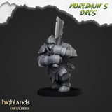 Highlands Miniatures Orc Armoured Warriors - BrodaForge