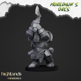 Highlands Miniatures Orc Armoured Warriors - BrodaForge