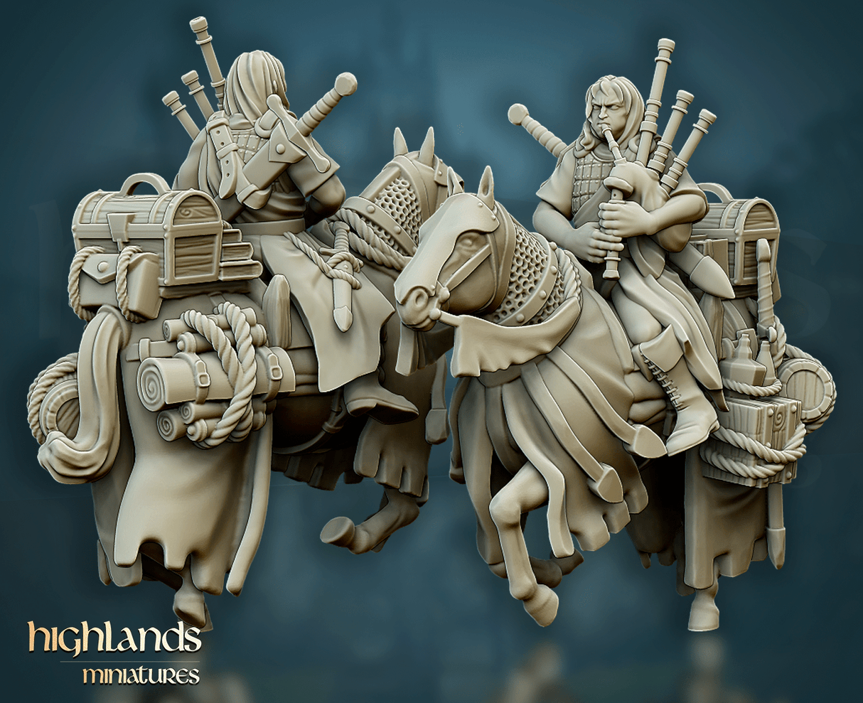 Highlands Miniatures Questing Knights - BrodaForge