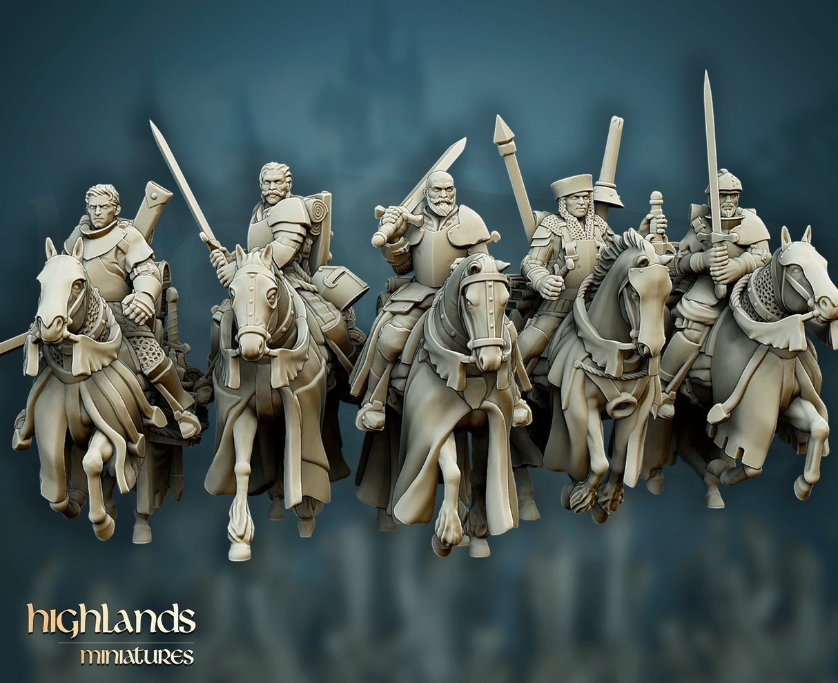 Highlands Miniatures Questing Knights - BrodaForge