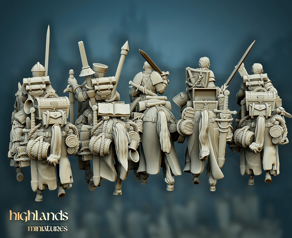 Highlands Miniatures Questing Knights - BrodaForge