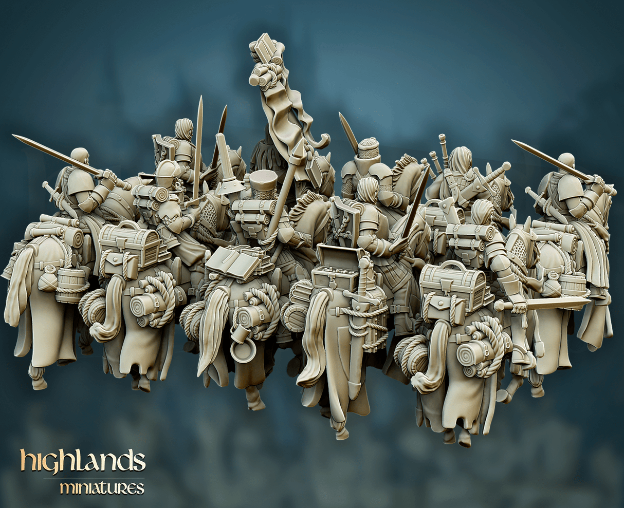 Highlands Miniatures Questing Knights - BrodaForge