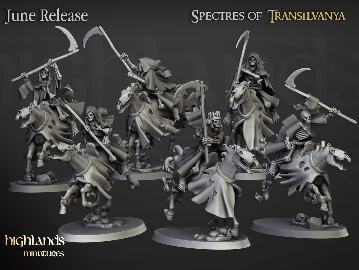 Highlands Miniatures Spectral Cavalry - BrodaForge