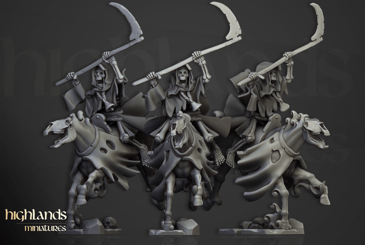 Highlands Miniatures Spectral Cavalry - BrodaForge