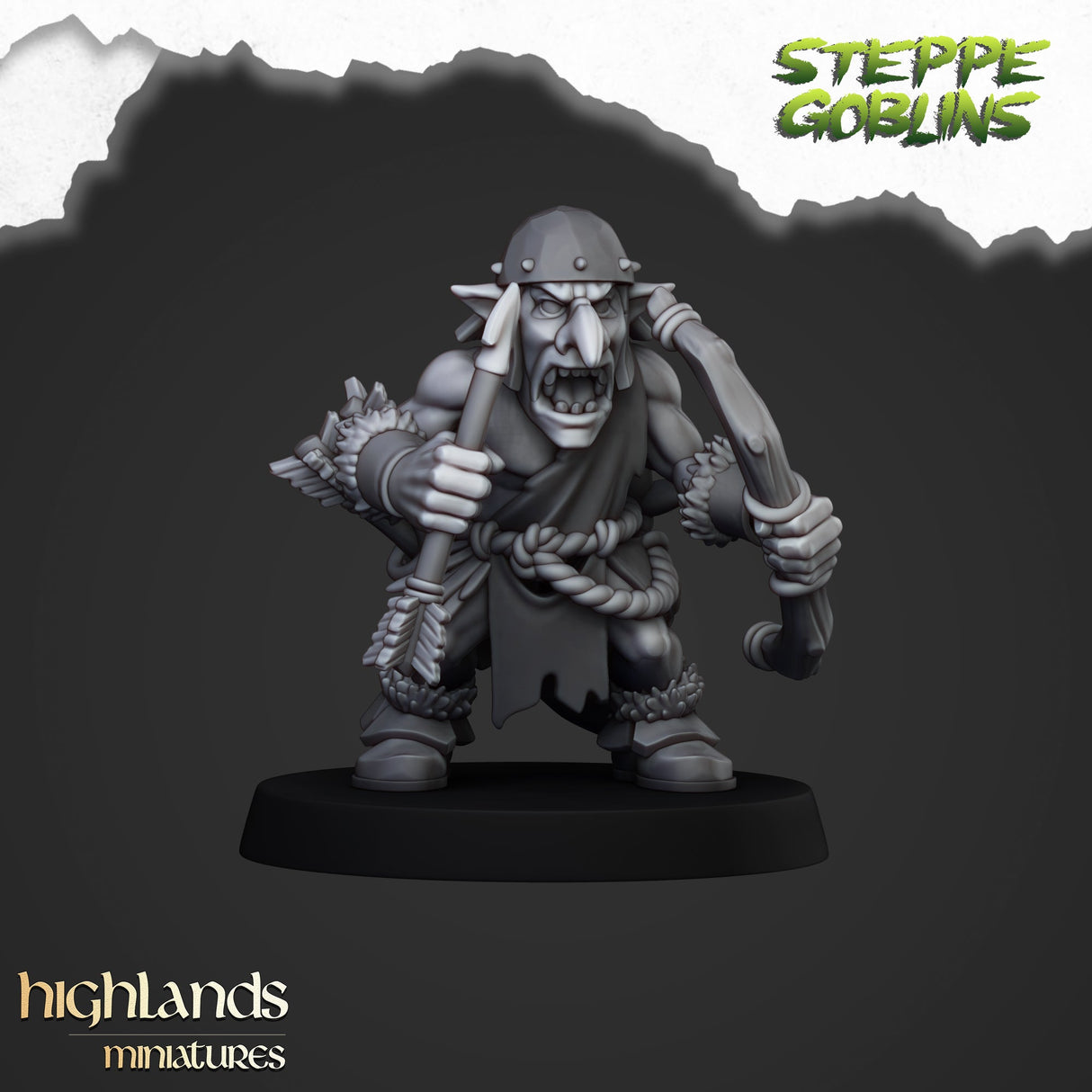 Highlands Miniatures Steppe Goblins - BrodaForge