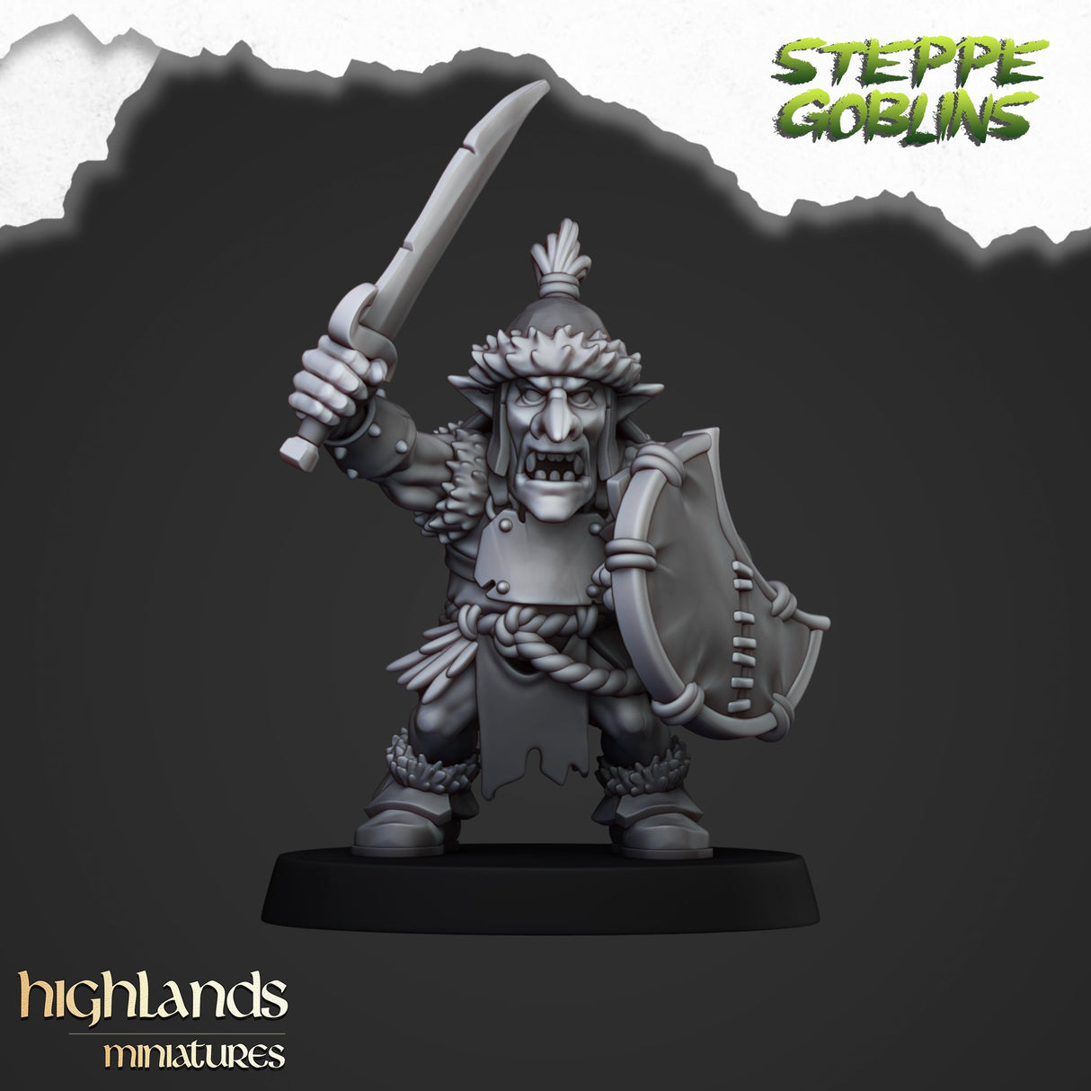 Highlands Miniatures Steppe Goblins - BrodaForge