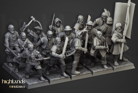 Highlands Miniatures Sunland Militia - BrodaForge