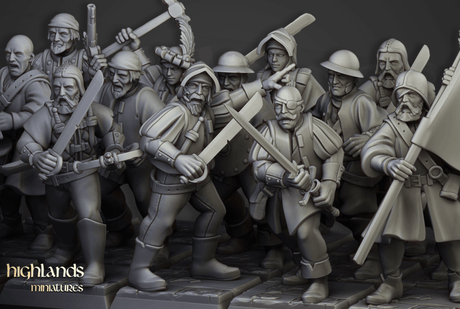 Highlands Miniatures Sunland Militia - BrodaForge