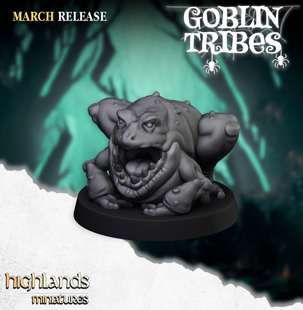 Highlands Miniatures Swamp Goblins Herd - BrodaForge