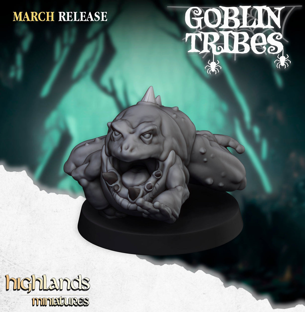 Highlands Miniatures Swamp Goblins Herd - BrodaForge