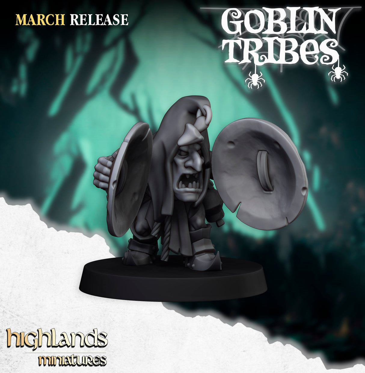 Highlands Miniatures Swamp Goblins Herd - BrodaForge