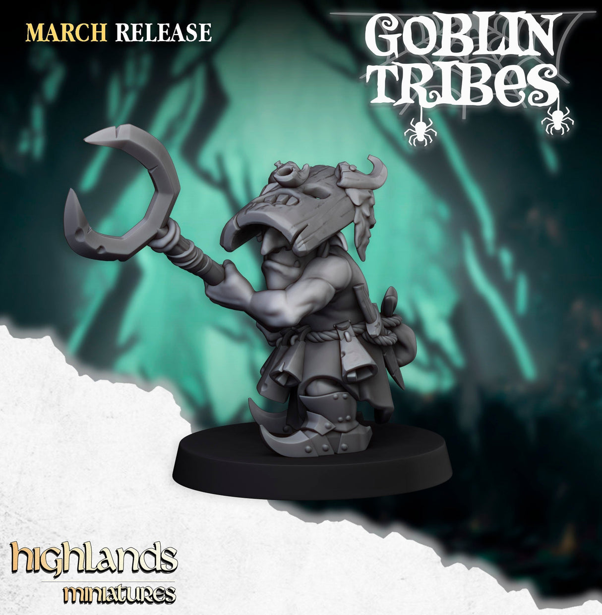 Highlands Miniatures Swamp Goblins Herd - BrodaForge