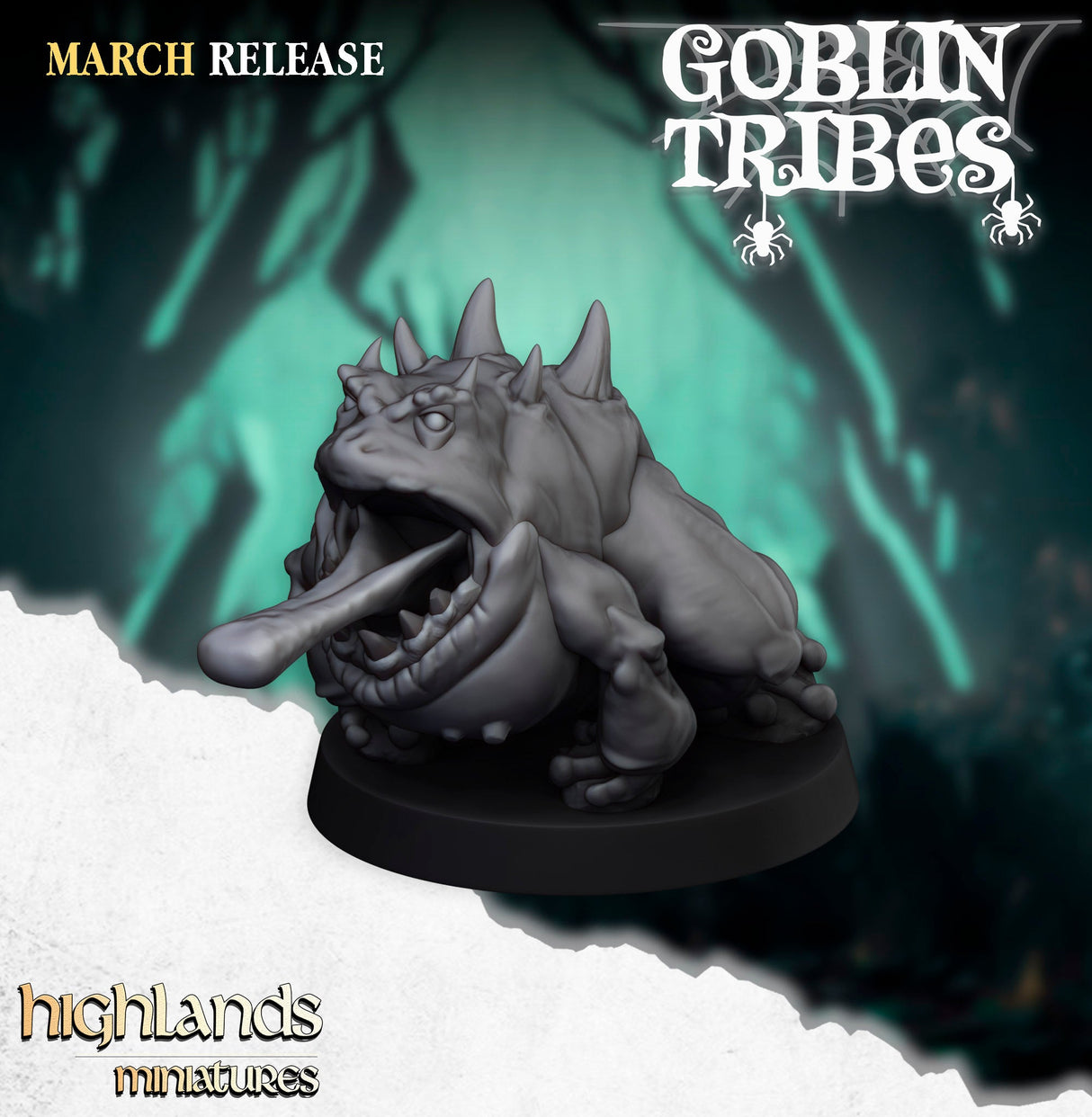 Highlands Miniatures Swamp Goblins Herd - BrodaForge