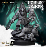 Highlands Miniatures Swamp Goblins Hero - BrodaForge