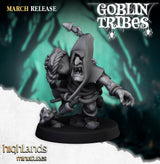 Highlands Miniatures Swamp Goblins Stonethrower - BrodaForge