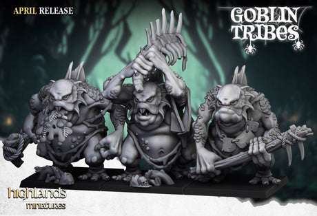 Highlands Miniatures Swamp Trolls - BrodaForge